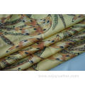 Rayon Polyester Slub Tencel Like Print Fabric